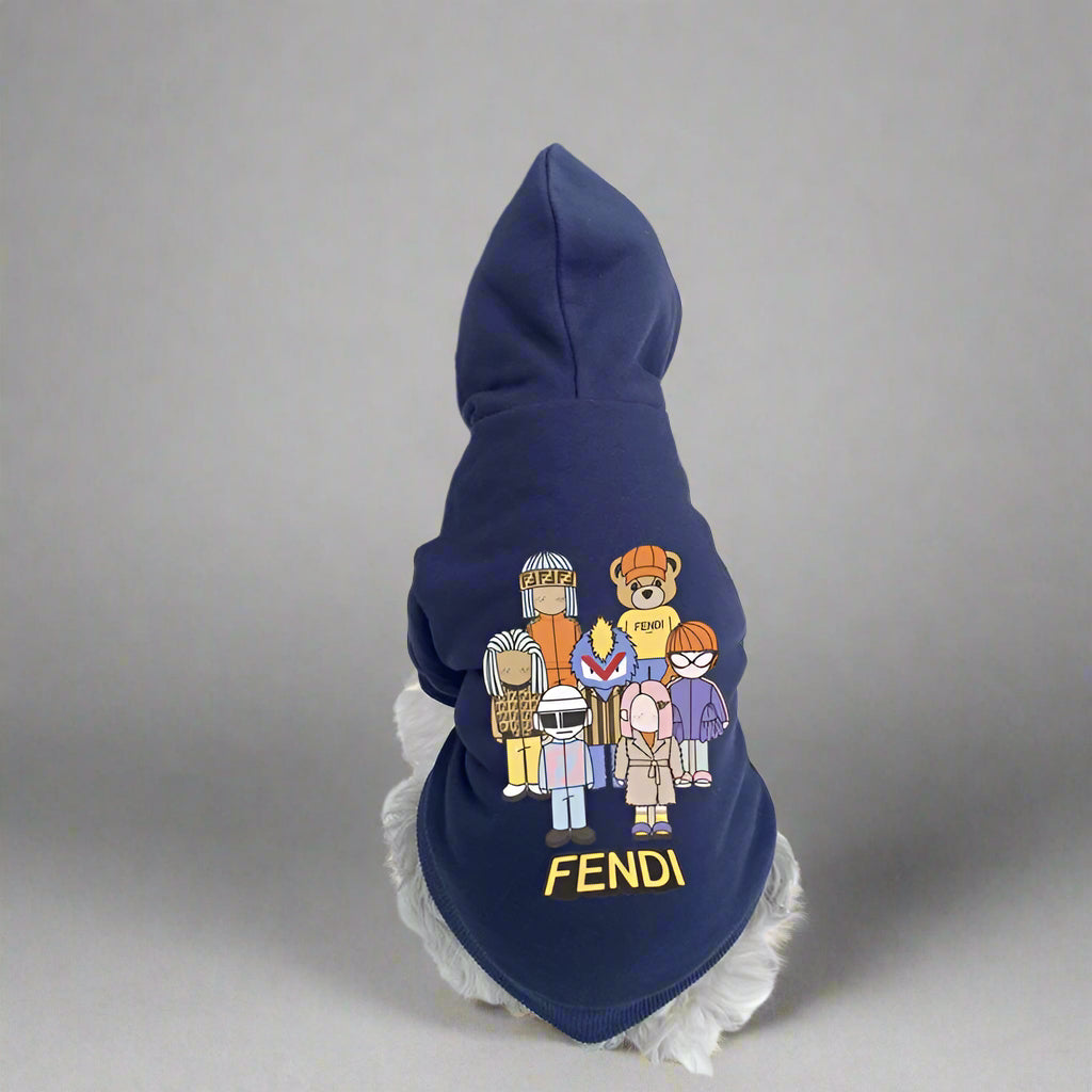 F.F Back Hoodie