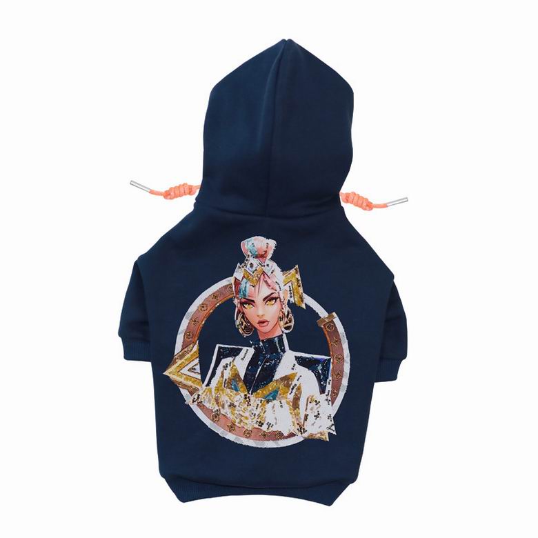 L.V Back Hoodie