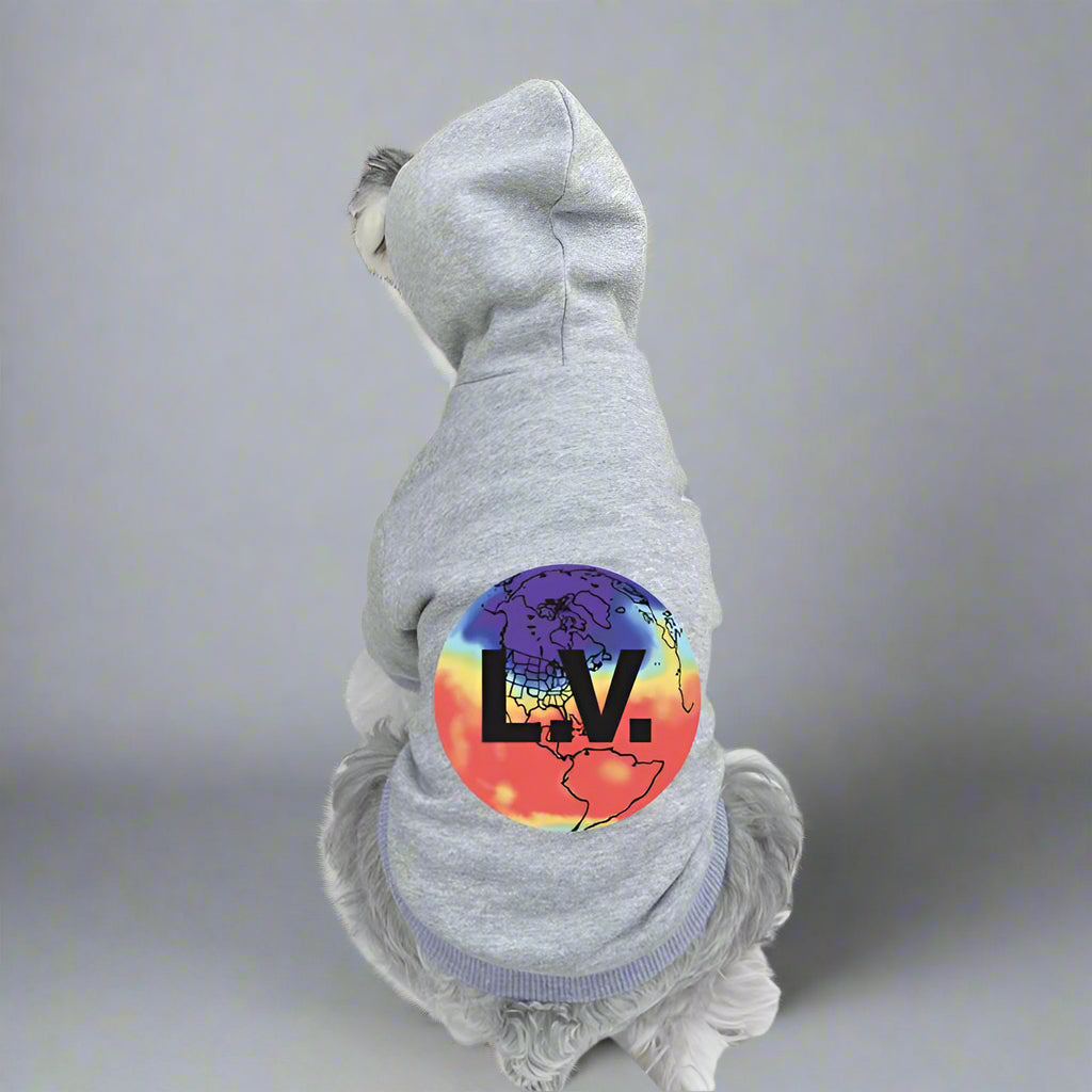 L.V Back Hoodie