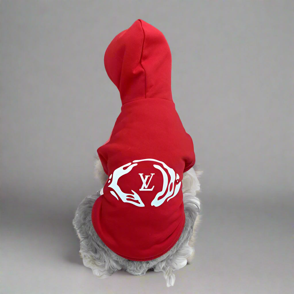 L.V Back Hoodie